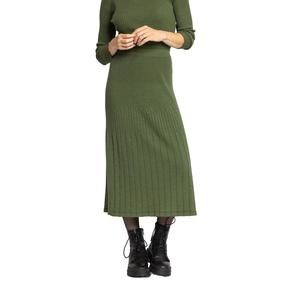 NEW IVKO solid skirt in green